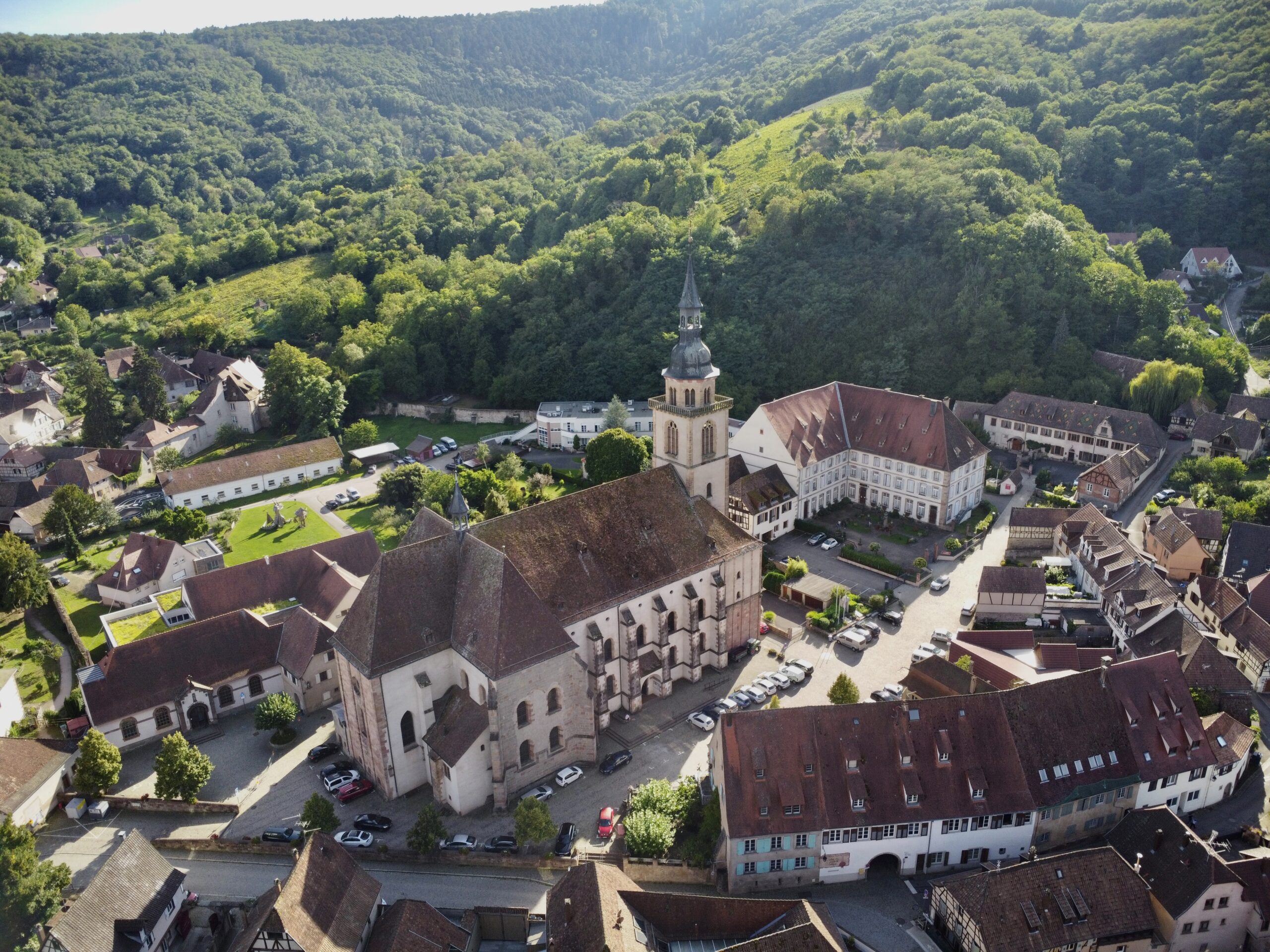 Village d'Andlau en Alsace Village d'Andlau en Alsace